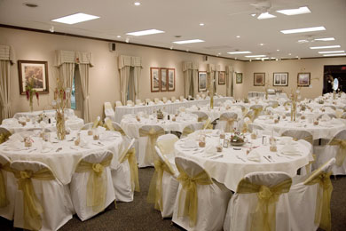 Interior of Eyry of the Eagle Reception Center